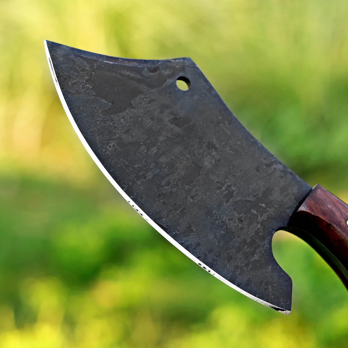 Custom Handmade Cleaver Knife, Meat Chopper, Splitter, Perfect Gift on Halloween & Anniversary for Him