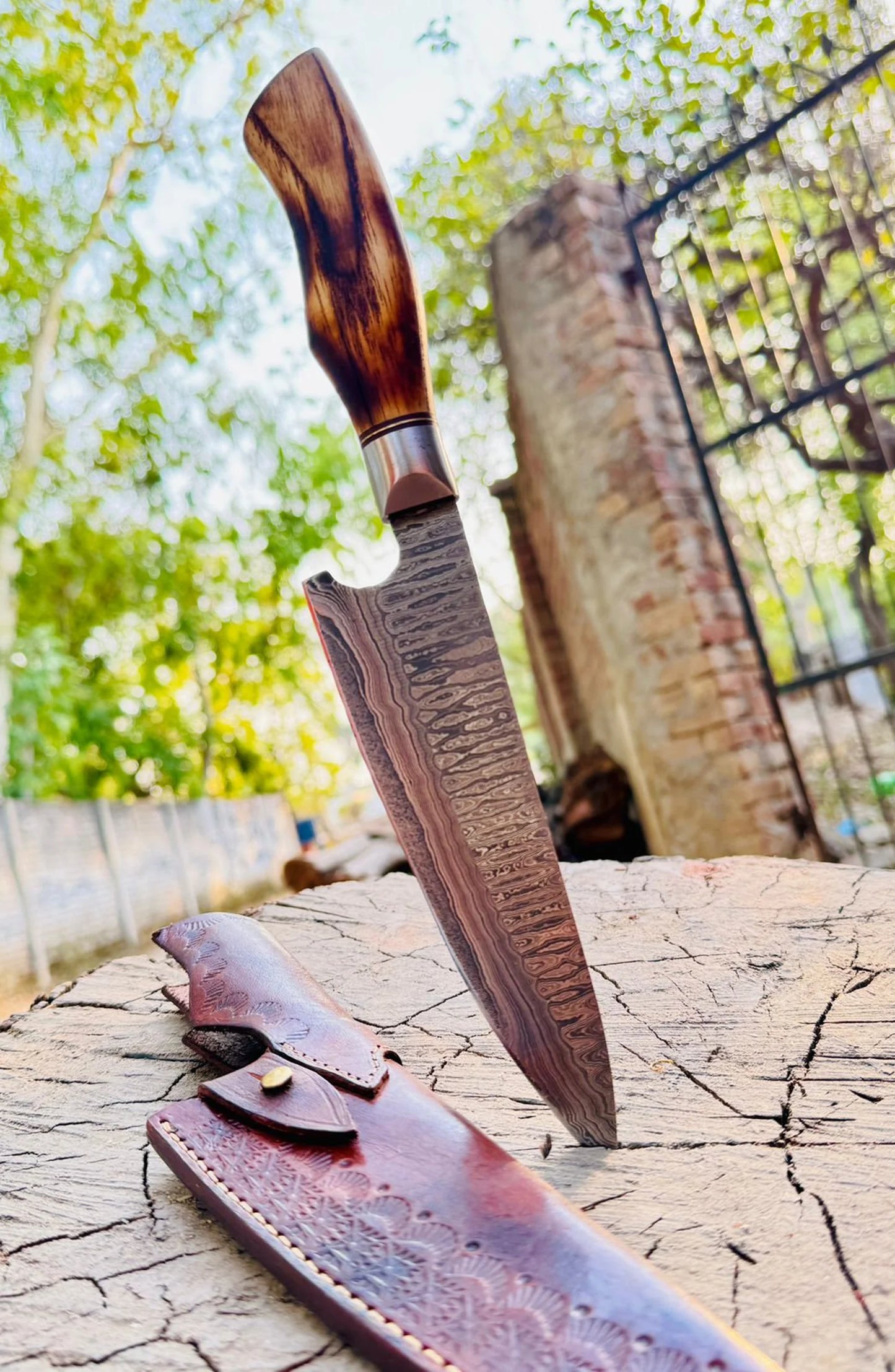 Handmade Damascus Steel Chef Knife