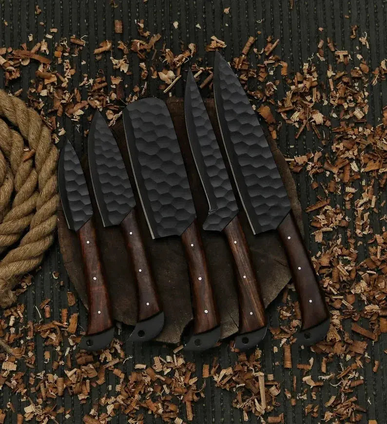Professional kitchen knife set for chefs and home cooks