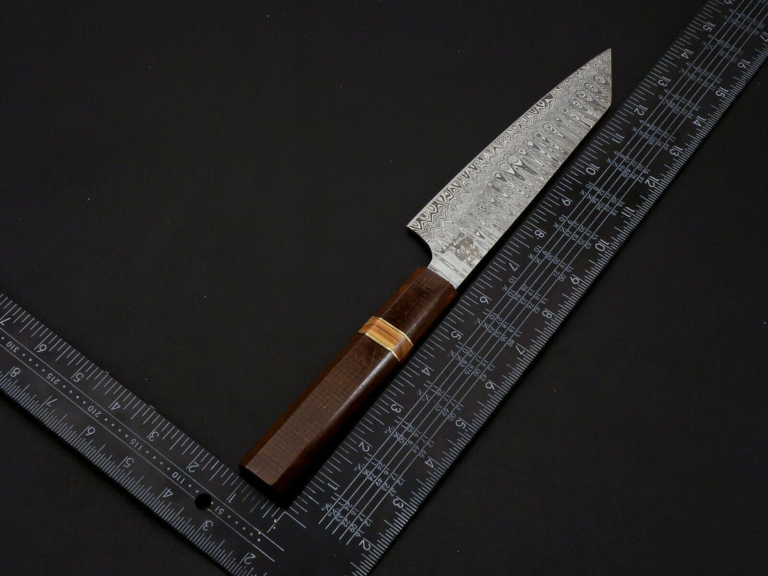 Handmade Damascus Steel Blade 13" Chef Knife Wood Handle