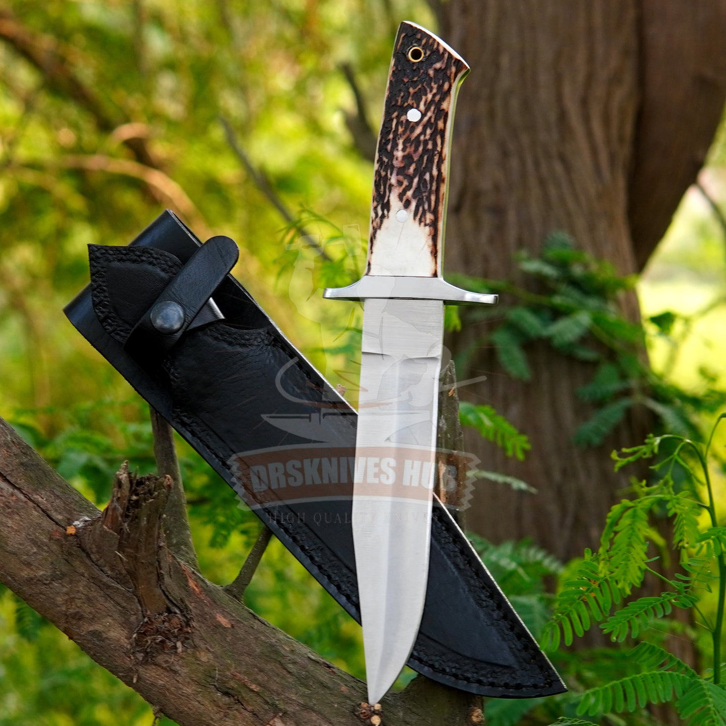 Carbon Steel Bowie Knife