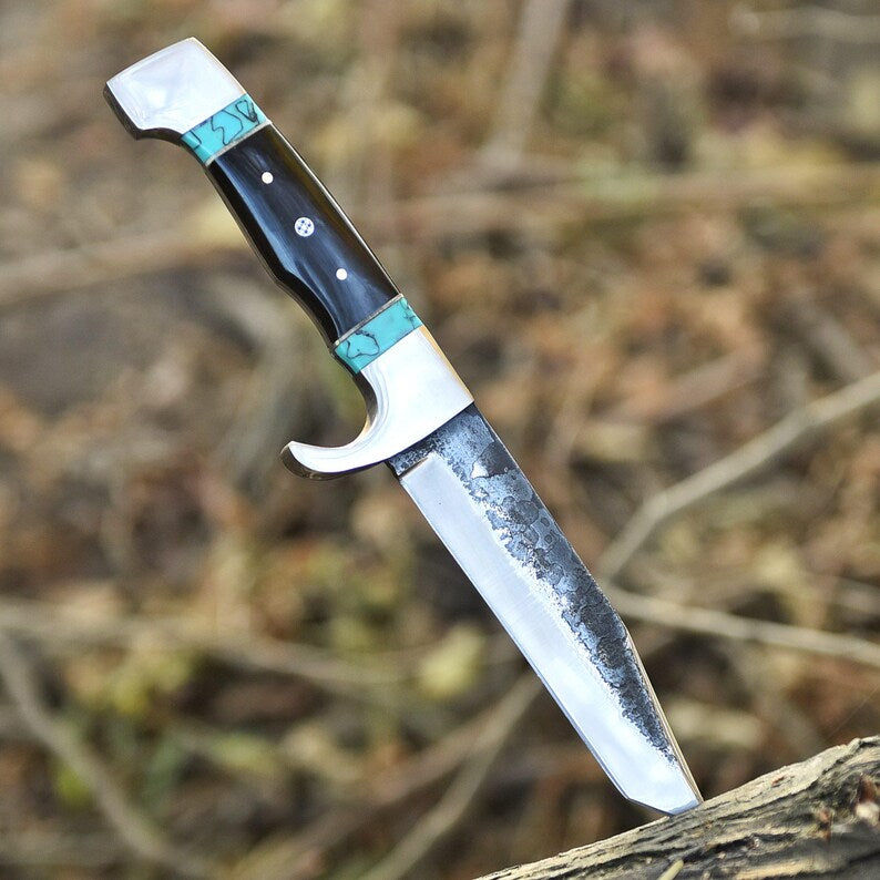 High Carbon Steel Hunting Skinning knife With Sheath