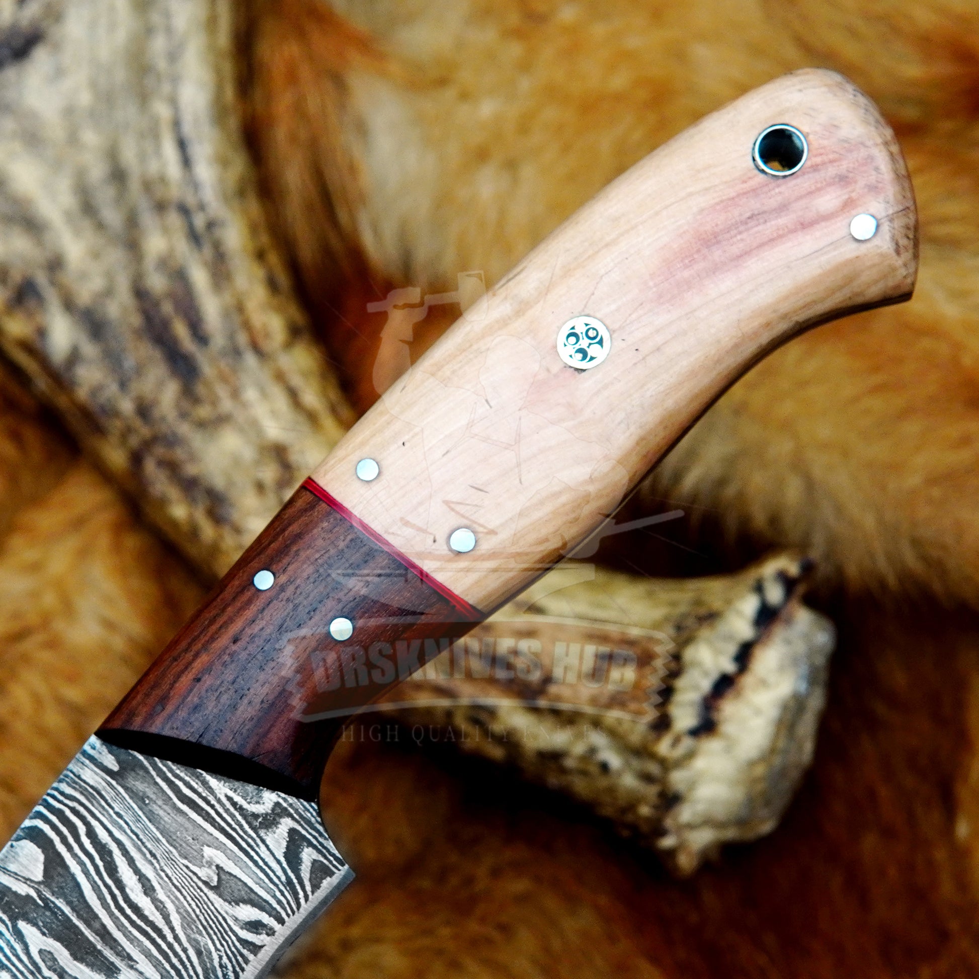 Fixed Blade Hunting Knife 10"
