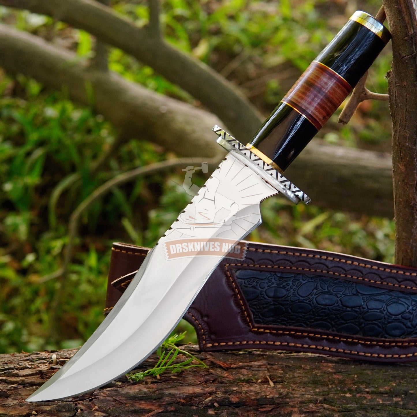 Custom Handmade Best Bowie Knife – 15" D2 Steel