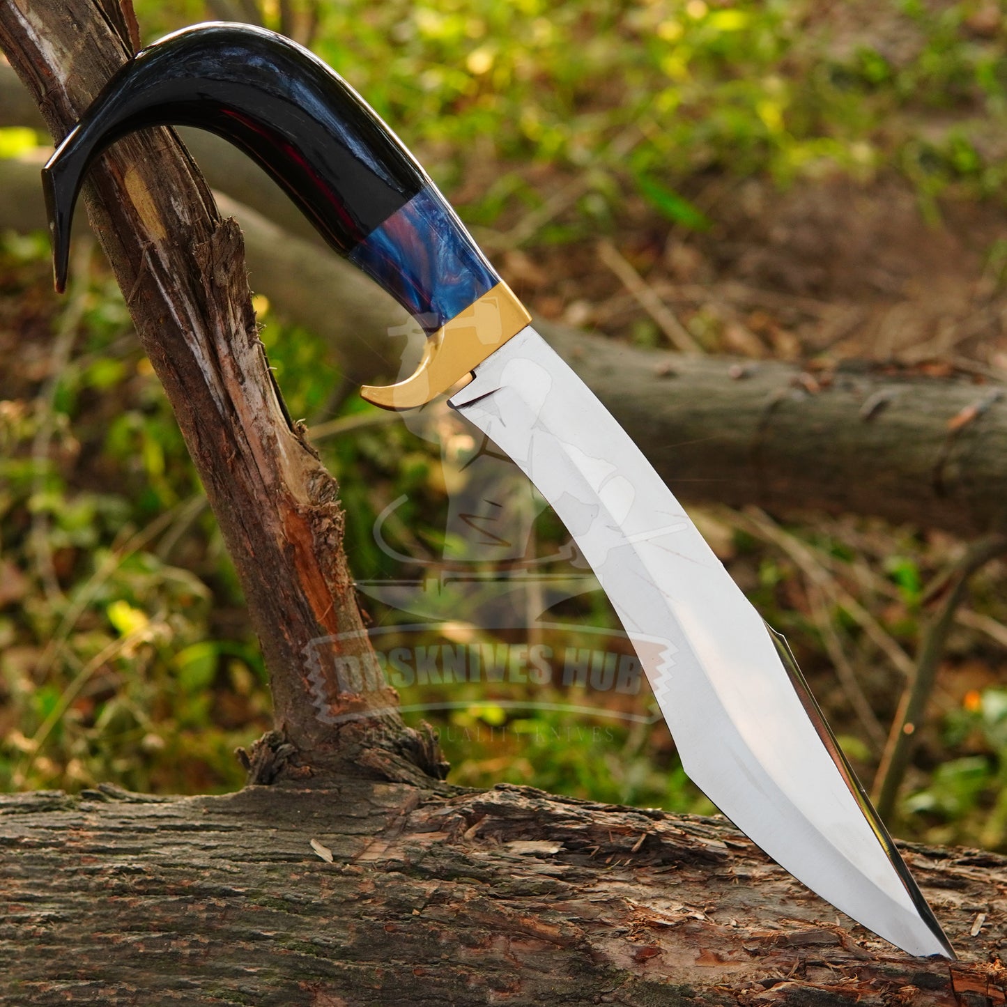 D2 Steel Handmade Bowie Knife With Leather Sheath Cover | DRSKNIVES HU