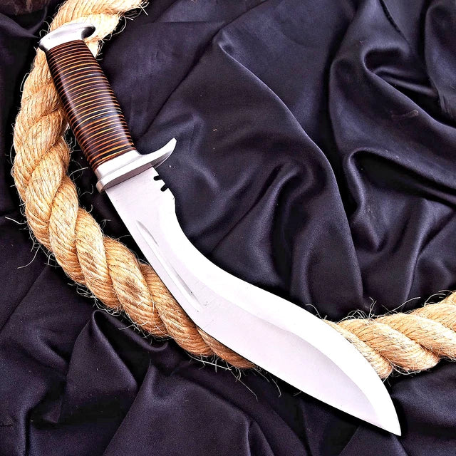 Hand Forged High Carbon Steel Blade Kukri Knife