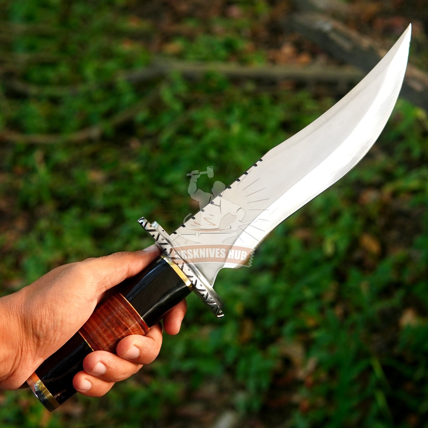 Custom Handmade Best Bowie Knife – 15" D2 Steel