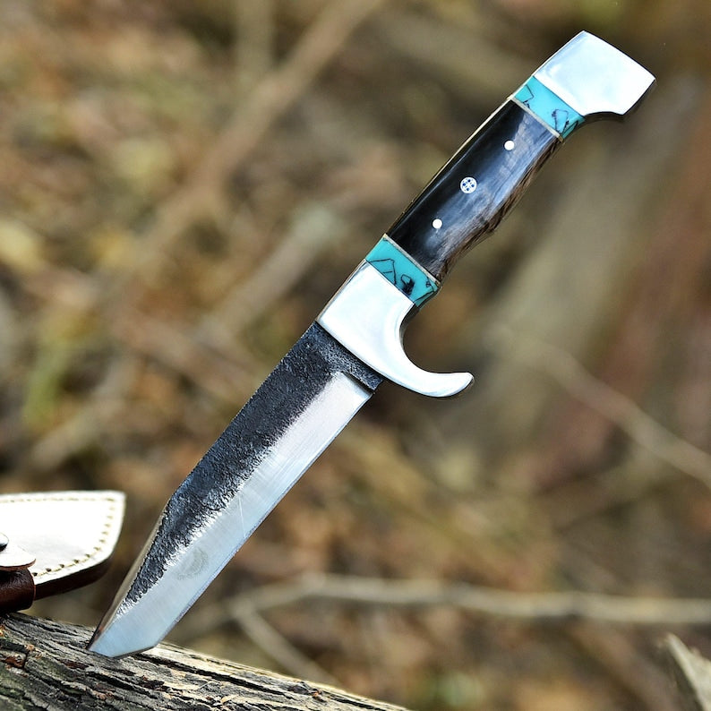 High Carbon Steel Hunting Skinning knife With Sheath