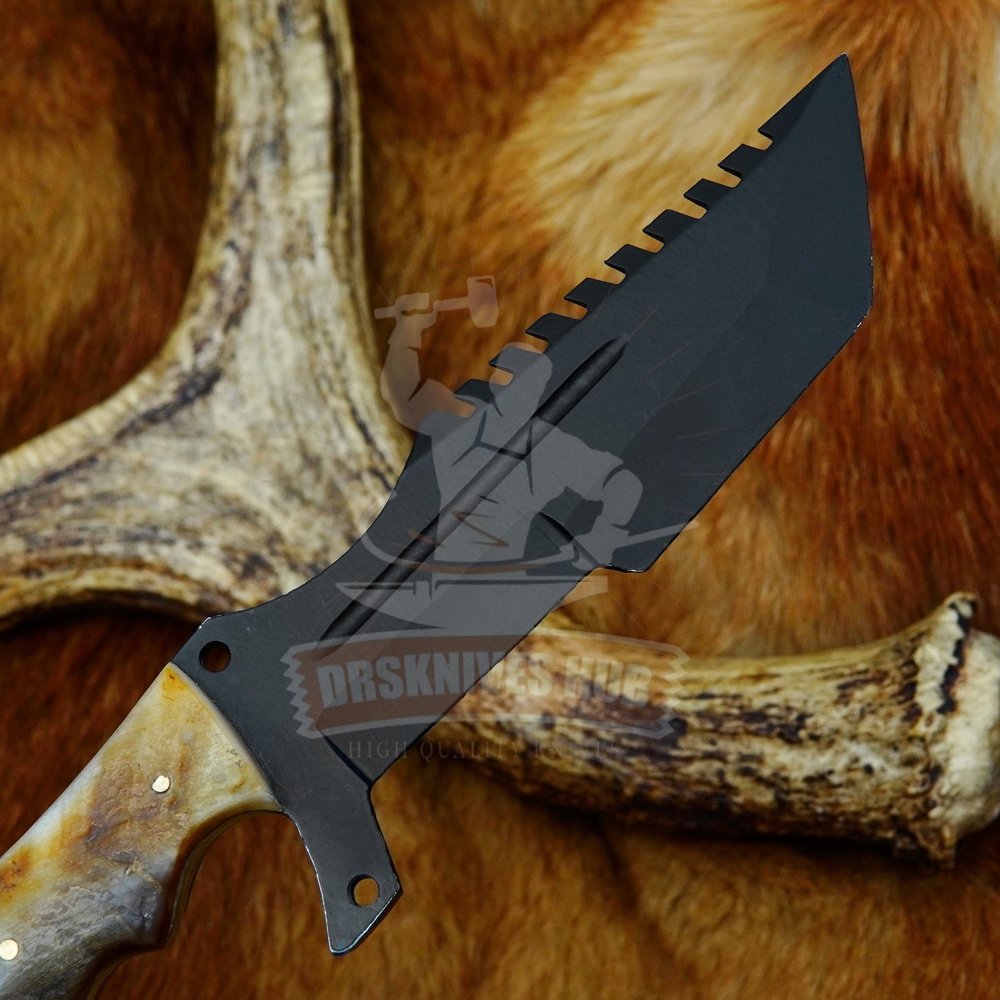 Carbon Steel Tracker Knife 10.5"