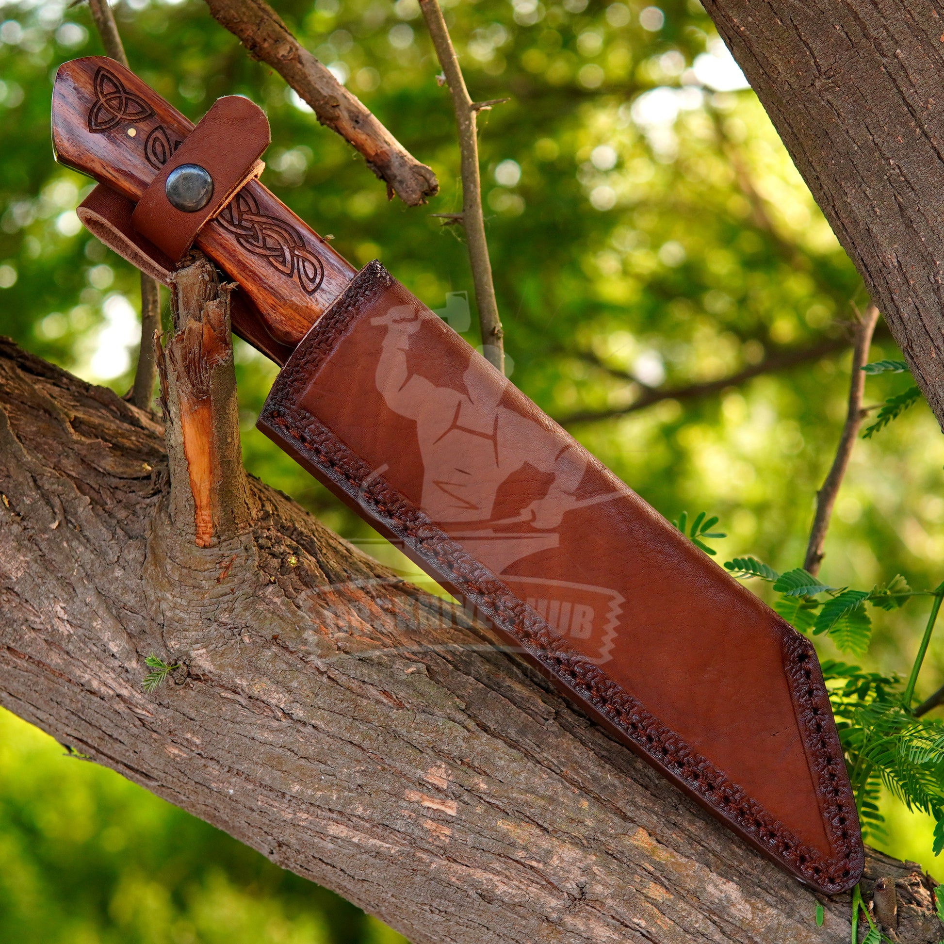 Stainless Steel Seax Knife 13"