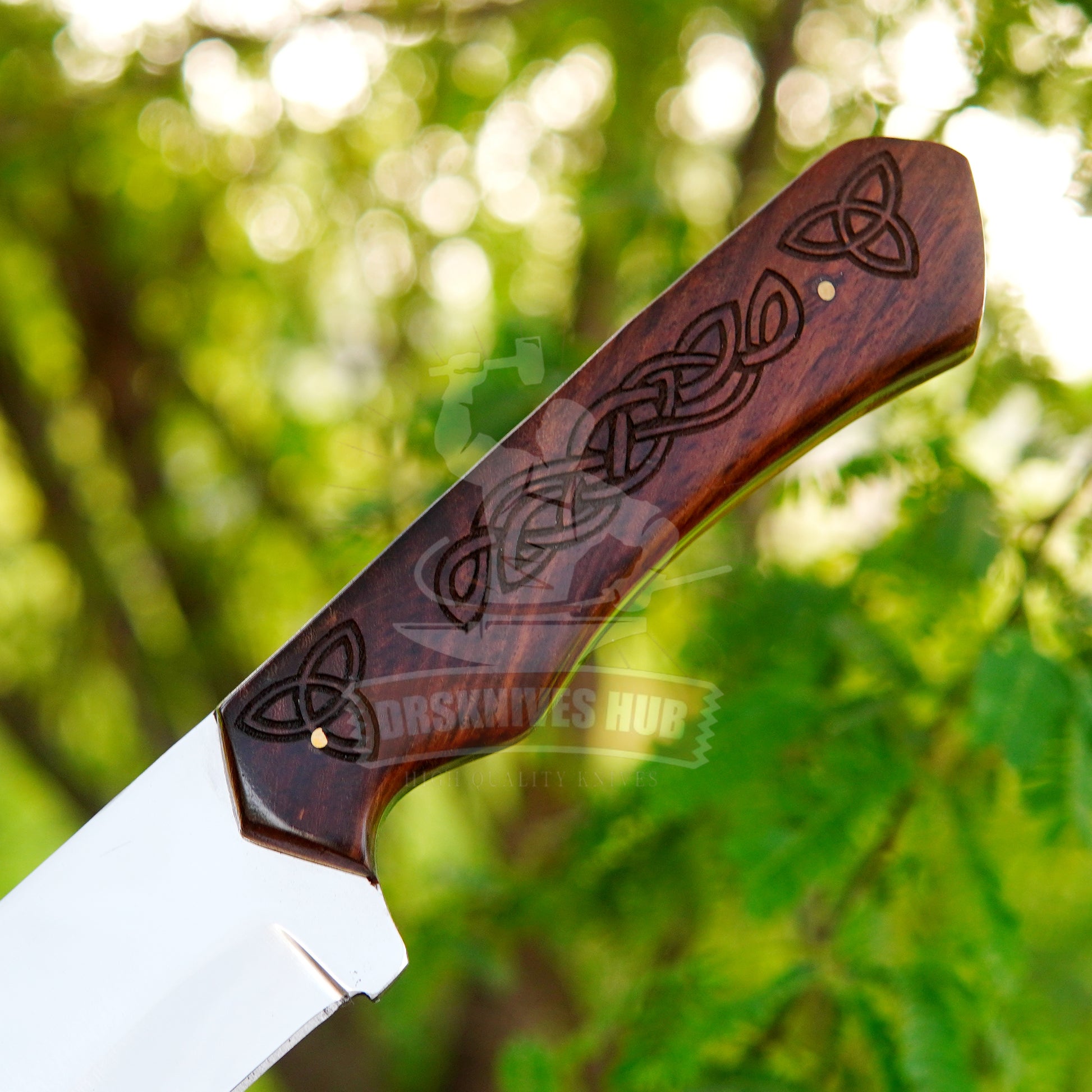 Stainless Steel Seax Knife 13"