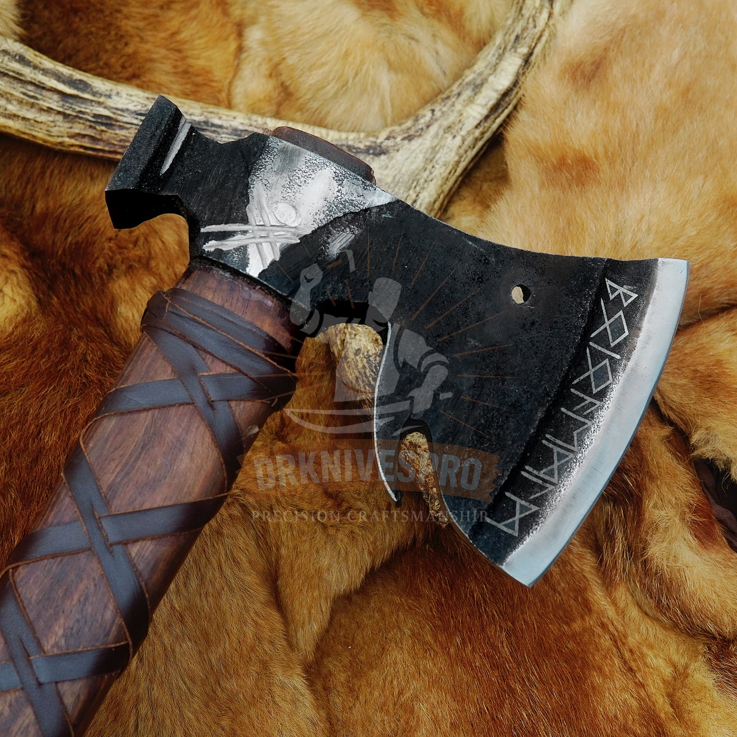 Handmade Viking Axe – 20" Norse Battle Axe