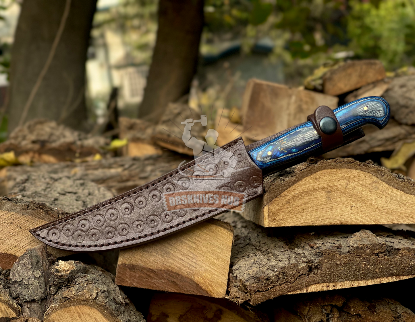 Damascus Fillet Knife – 12" Fishing Knife with Sheath | DRSKNIVES HUB