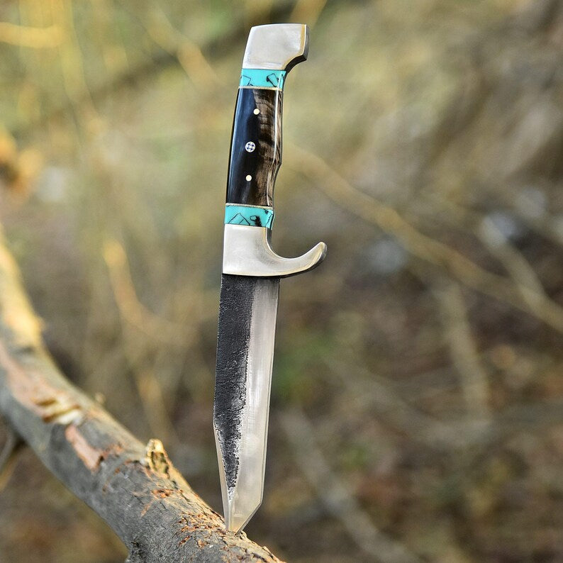 High Carbon Steel Hunting Skinning knife With Sheath