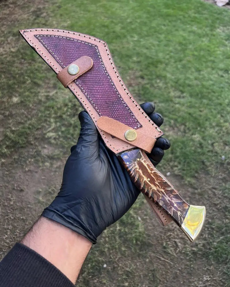 Handcrafted Damascus Fixed Blade Knife