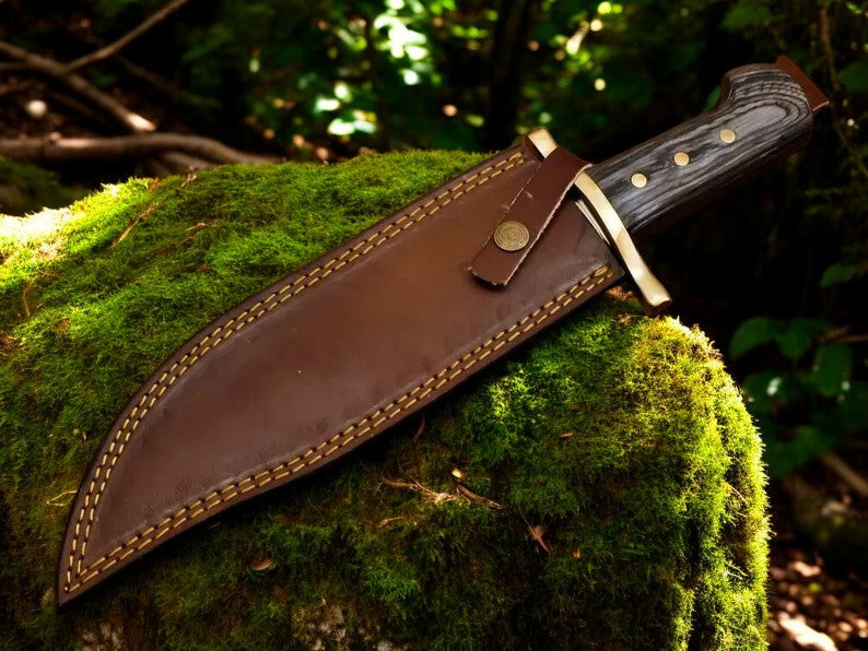 Jim Bowie Knife - 10" D2 Steel "Alamo Avenger"