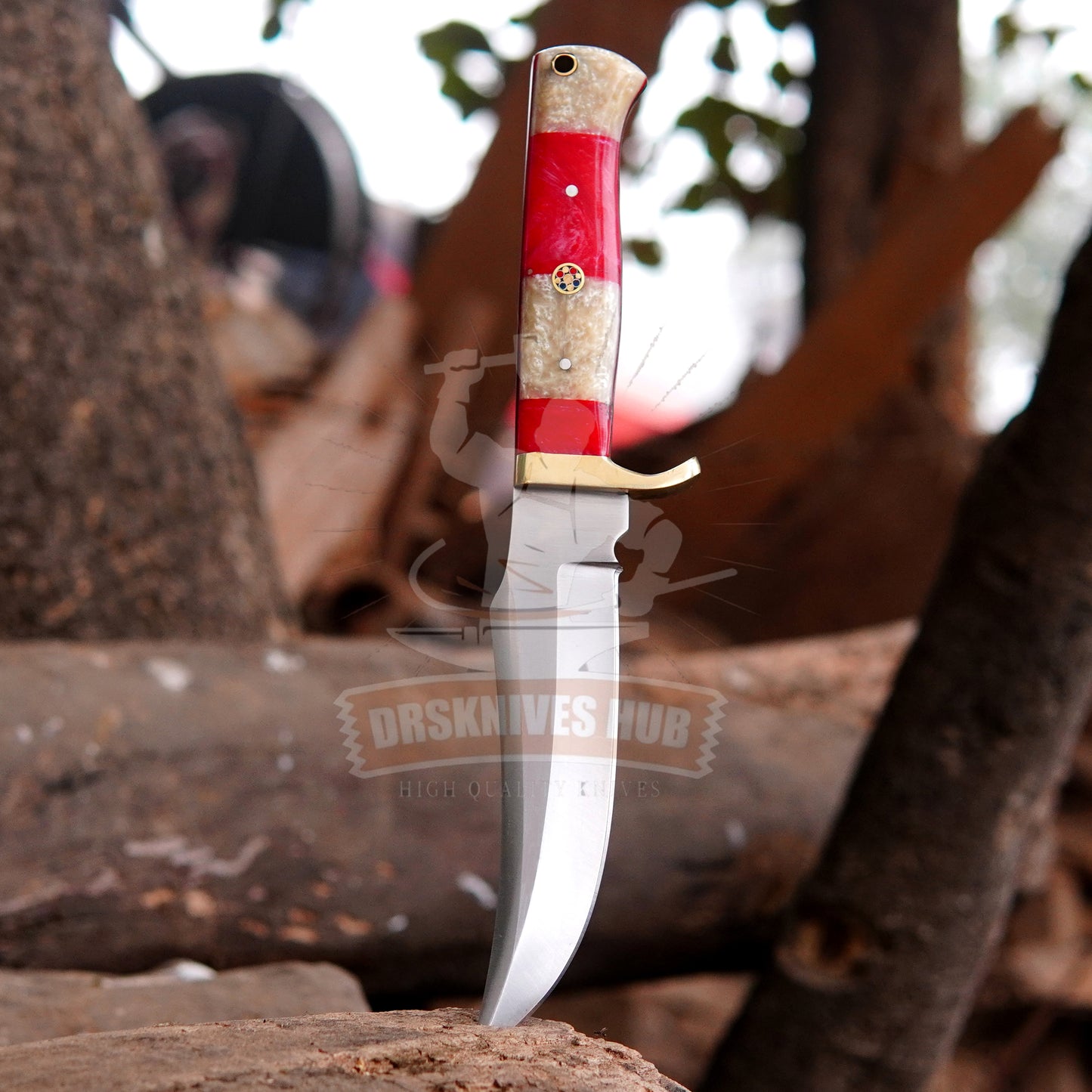 D2 Steel Hunting Knife 10" 
