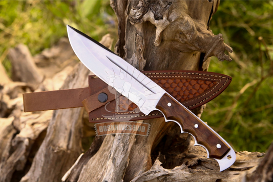 D2 Steel Hunting Knife 12" – Full Tang Ergonomic Handle | DRSKNIVES HUB