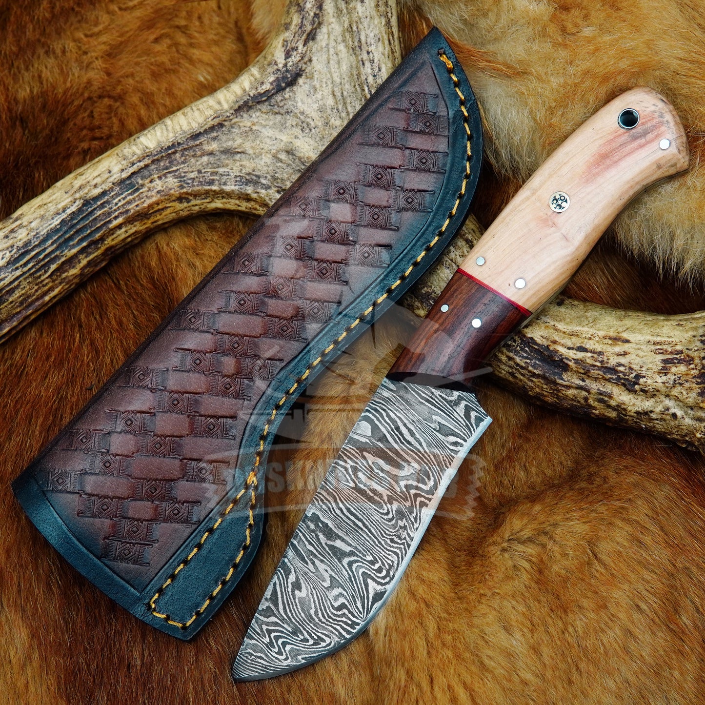 Fixed Blade Hunting Knife 10"