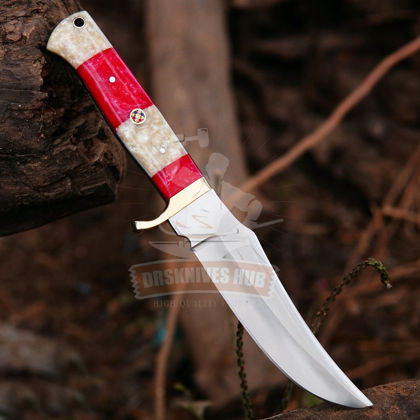 D2 Steel Hunting Knife 10" 