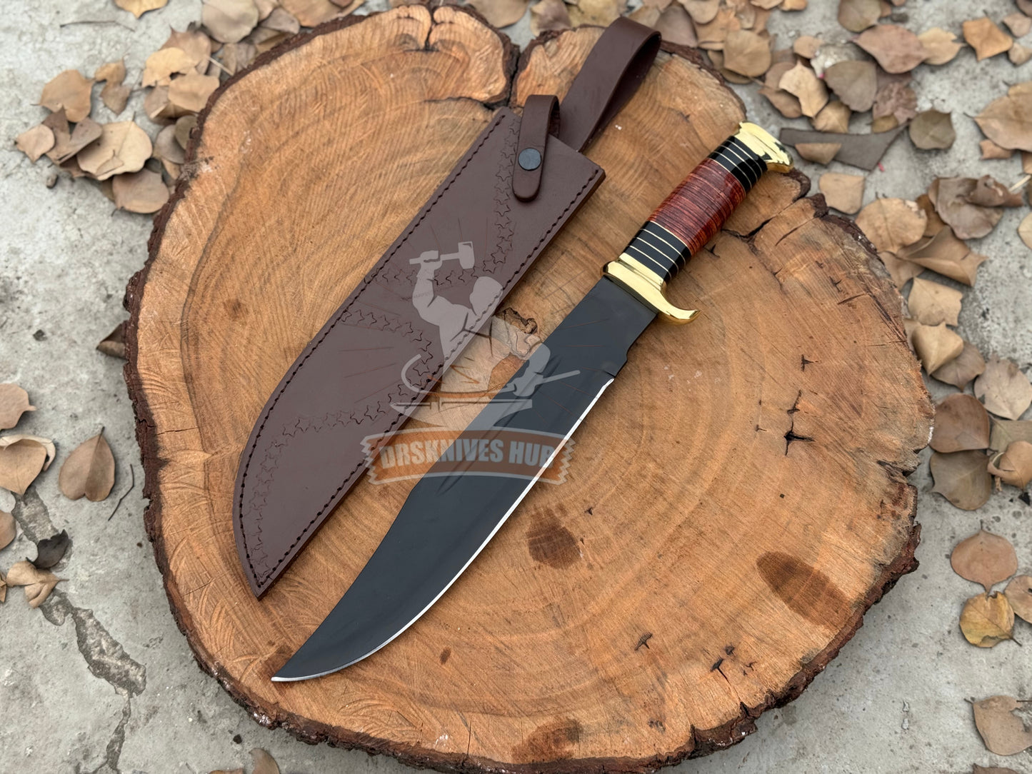 Crocodile Dundee Knife 16" – Authentic Hunting & Camping Fixed Blade