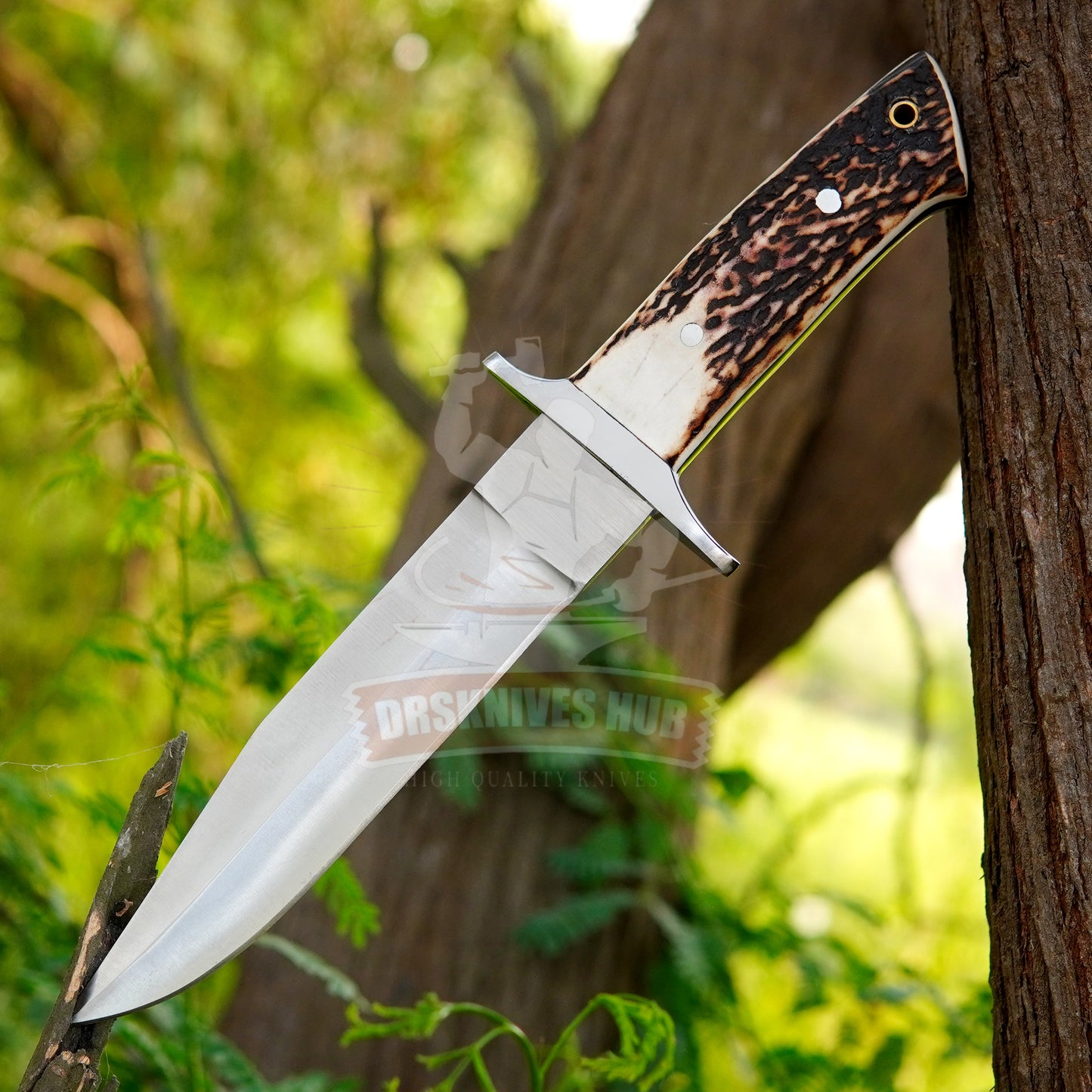 Carbon Steel Bowie Knife
