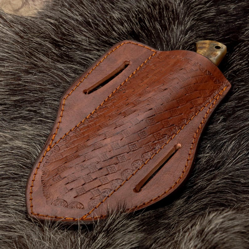 Custom Handmade Damascus Steel Resp Steel Skinner Knife With Leather Sheath Cover