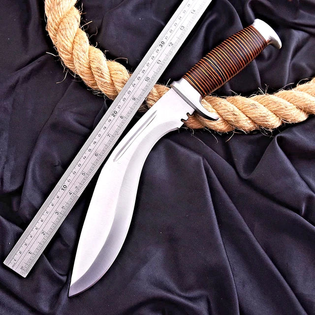 Hand Forged High Carbon Steel Blade Kukri Knife