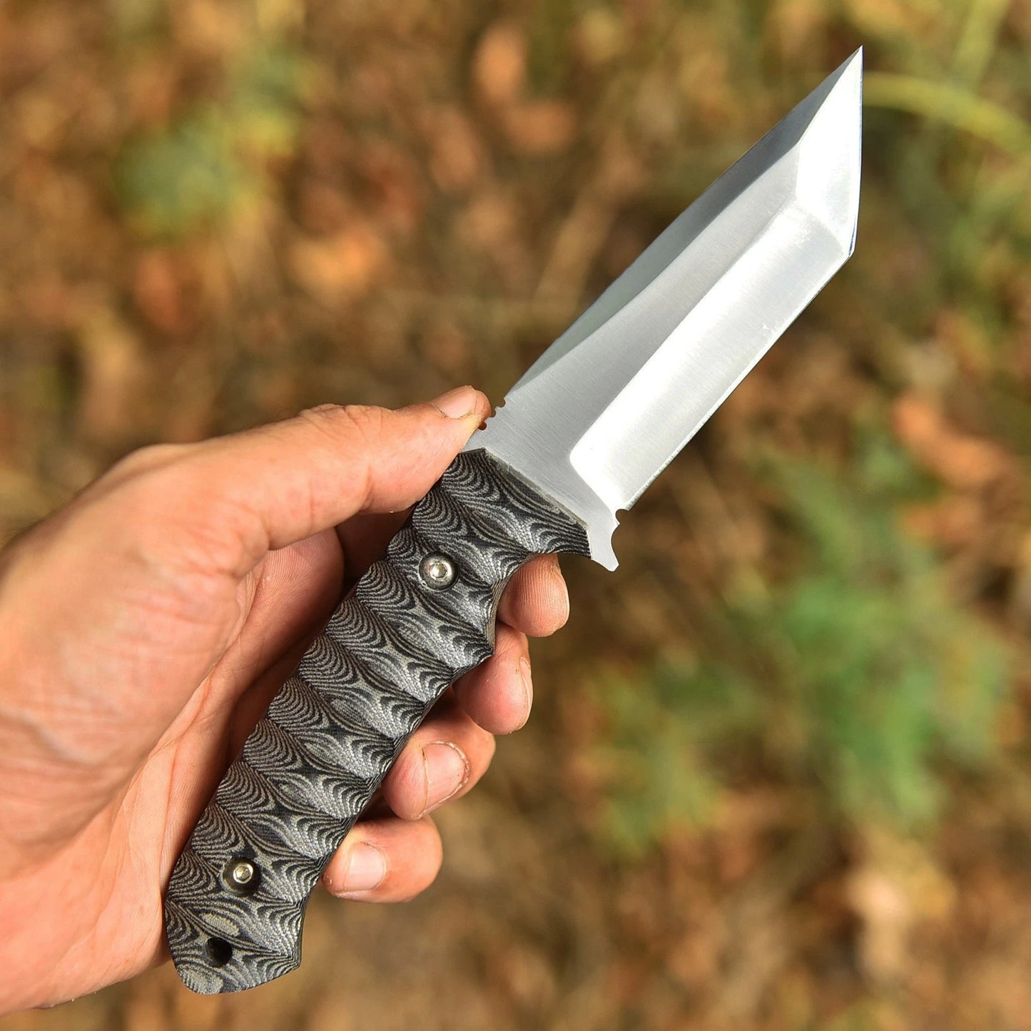 Stainless Steel Fixed Blade Knife 8.6"