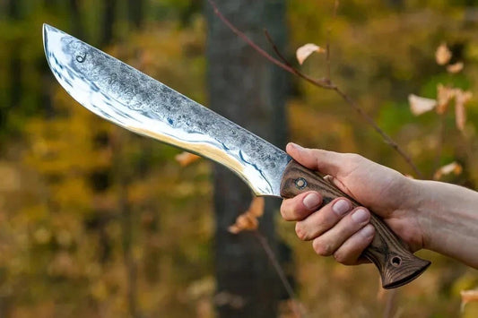 Premium Custom Handmade Carbon Steel Machete – Full Tang Hunting & Camping Knife | DRSKNIVES HUB
