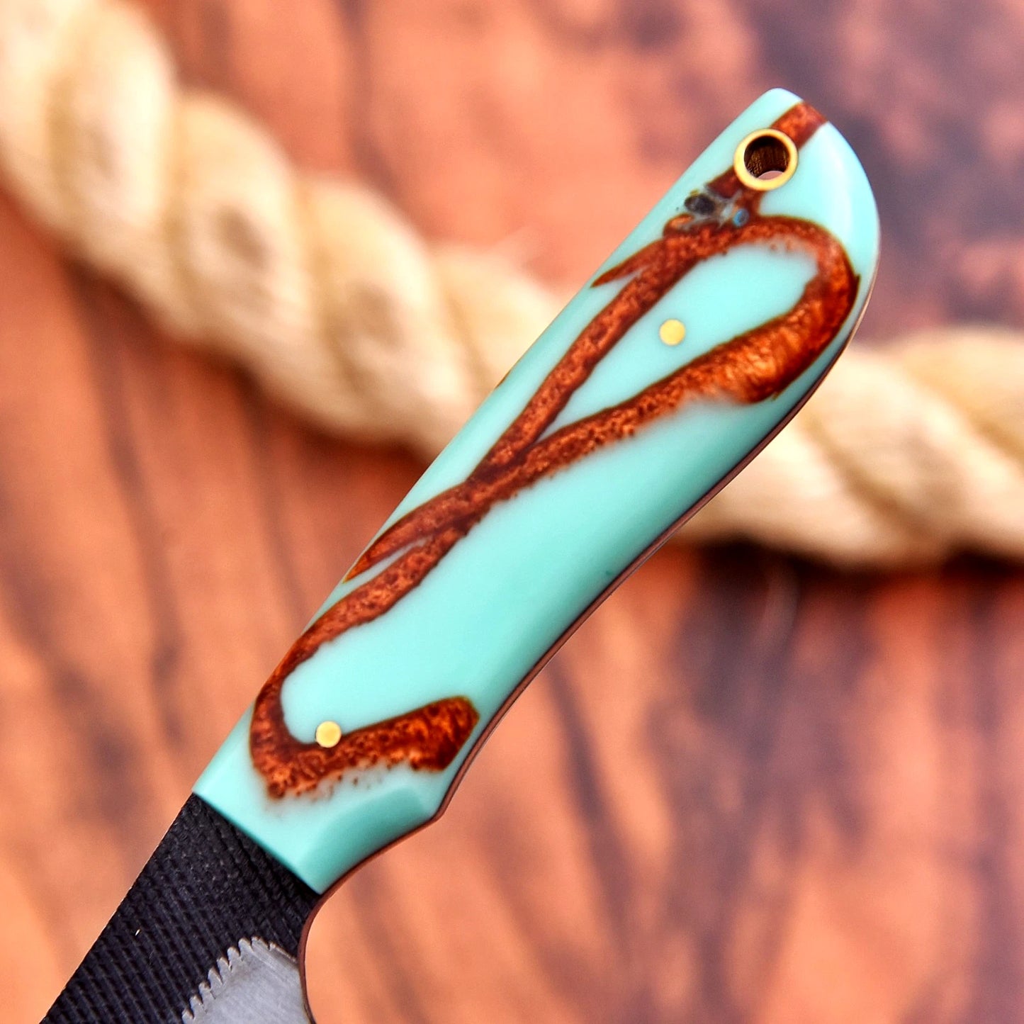 Bull Cutter Knife High Carbon Steel Blade Cowboys Bull Cutter Knife With Leather Sheath Cover